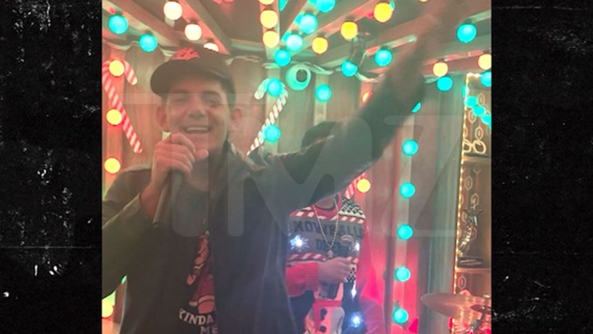 Lukas Haas Performs New Christmas Song at Anderson .Paak’s Music Bar