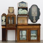 Luminous Paintings Conjure Change in Shuo Hao’s Antique Furniture Assemblages — Colossal