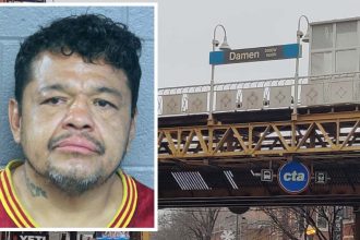 Man charged with setting belongings, himself on fire aboard Blue Line train in Wicker Park