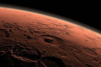 Mars may once have had a much larger moon
