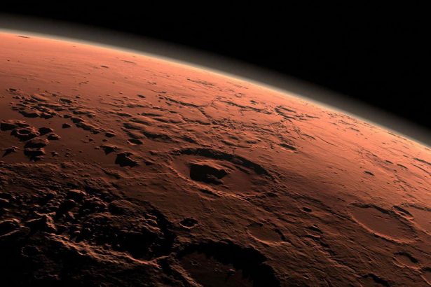 Mars may once have had a much larger moon