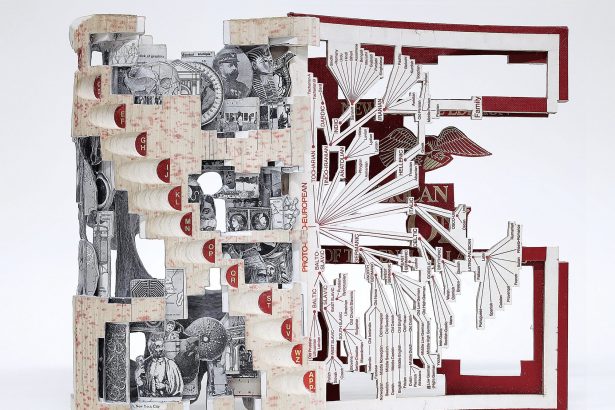 Meticulously Sculpted Books by Brian Dettmer Explore the Inner Workings of Information — Colossal