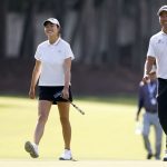 Michael Kim embraces team golf role as he picks up marker after Rose Zhang at Grant Thornton Invitational