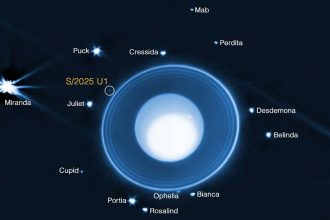 More than 100 moons were discovered in our own solar system in 2025