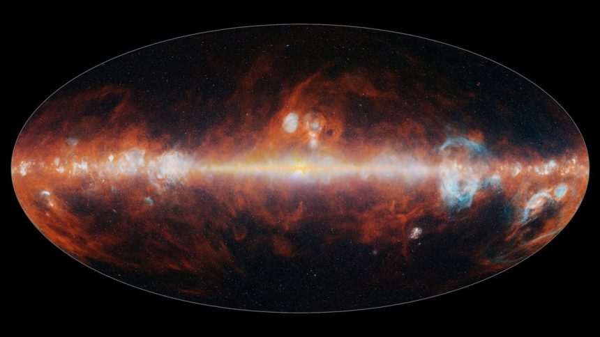 NASA’s SPHEREx Just Dropped Its First Full-Sky Map, and the View Is Dazzling