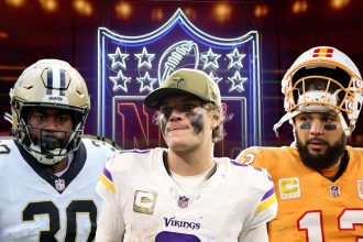 NFL Week 16 DFS lineup advice feat. J.J. McCarthy, Audric Estime, Mike Evans and More