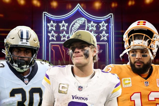 NFL Week 16 DFS lineup advice feat. J.J. McCarthy, Audric Estime, Mike Evans and More