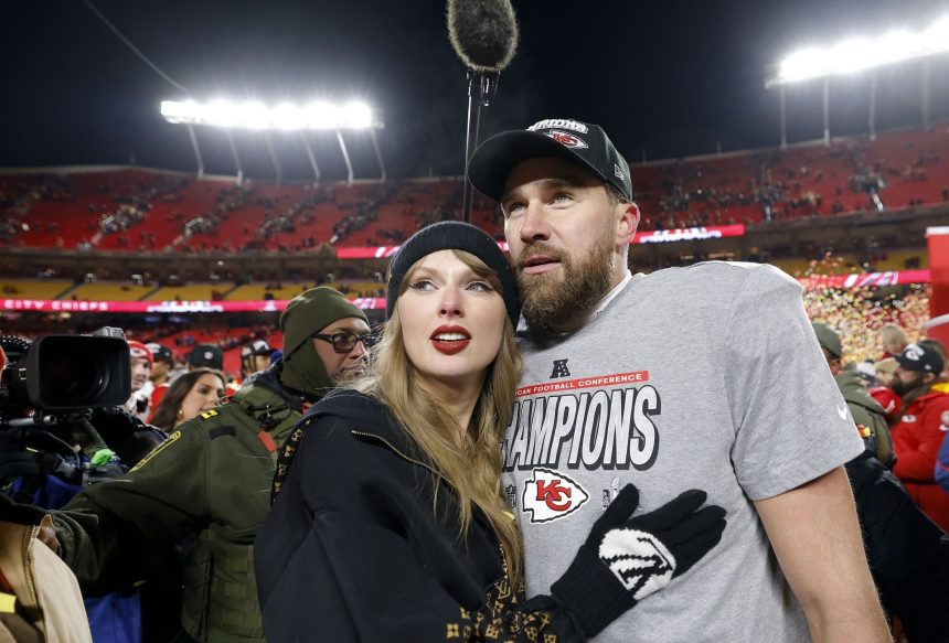 NFL fans react as Travis Kelce reveals not fighting with Taylor Swift in 2.5 years of relationship