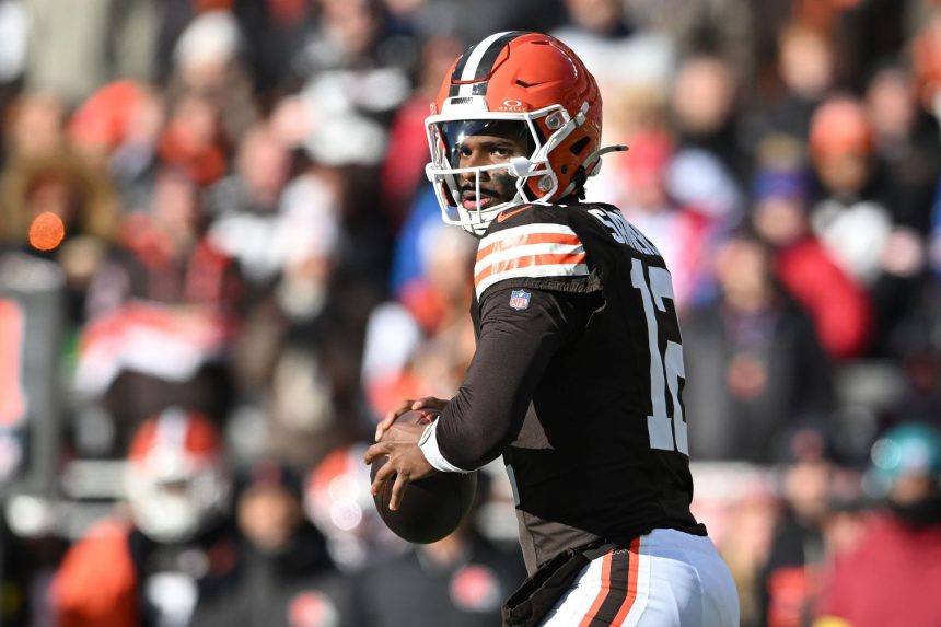 NFL fans rip Browns rookie after being picked off by Jordan Poyer in Week 16