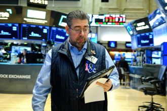 Nasdaq, S&P 500, Dow rise as tech recovers, while gold climbs to record high