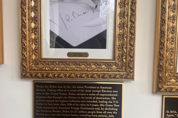 New Plaques Featured In White House Troll Past Presidents With Well-Known Trump Insults