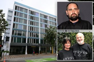 Nick Reiner hunkered down in trendy hotel with sweeping priceless seaside views allegedly after killing parents Rob and Michele