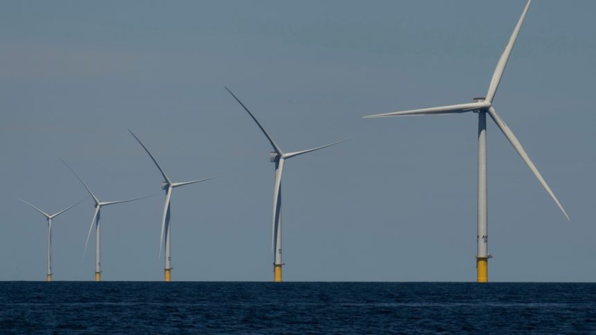 Offshore wind power projects paused by Trump administration in Atlantic waters : NPR