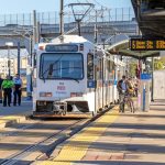 One injured after truck hits RTD holiday train in downtown Denver