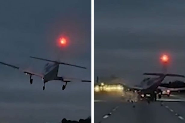 Plane’s Emergency Landing on Top of Car on Florida Highway Caught on Video, Watch