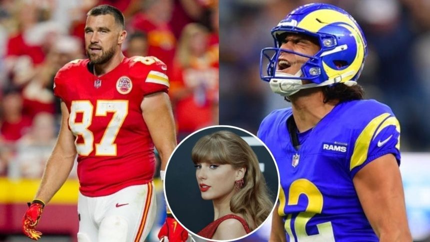 Puka Nacua throws shade at Travis Kelce’s relationship as Chiefs miss first playoffs since 2014
