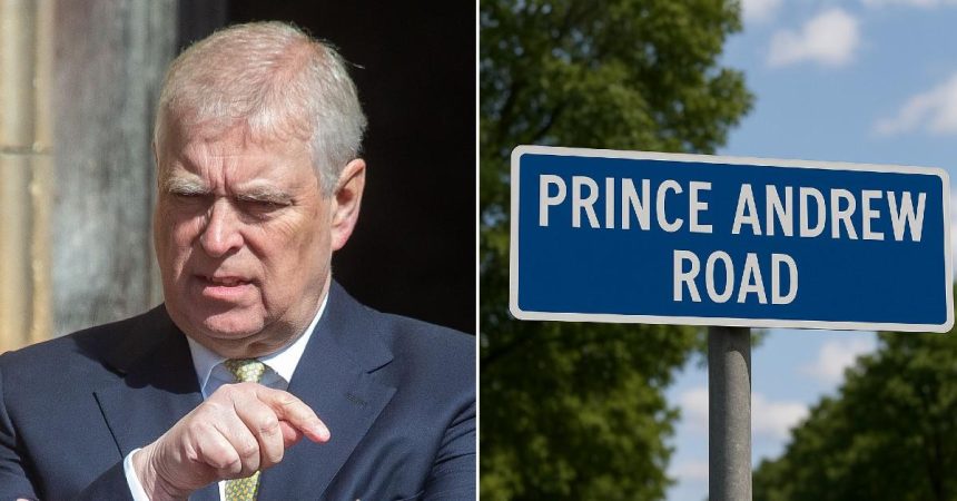 Residents Urged Renaming Streets Named After Prince Andrew