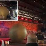 Runaway Disney World show boulder barrels off course and wallops heroic staffer