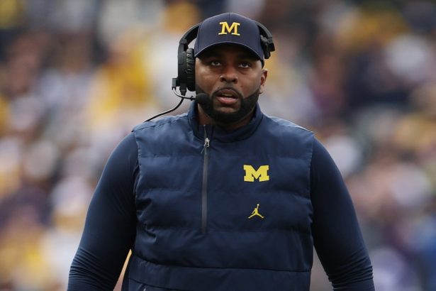 Sherrone Moore Allegedly ‘Attacked’ Woman, Stalked Her for Months