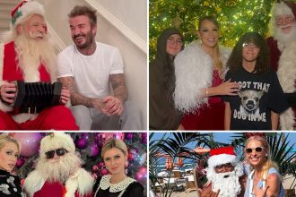 Stars With Santa Claus … Ho, Ho, Ho!