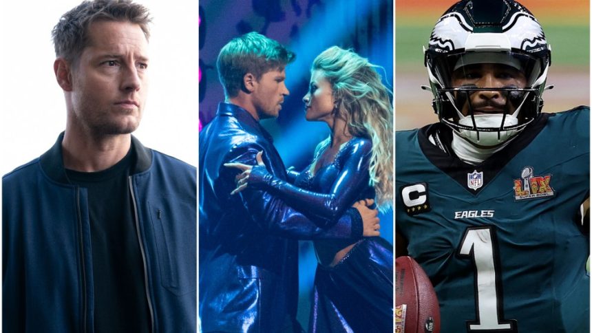 Super Bowl, Tracker, DWTS, 60 Minutes, Oscars