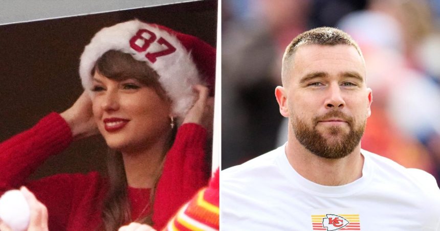 Taylor Swift Attends Travis Kelce’s Last Chiefs Home Game on Christmas