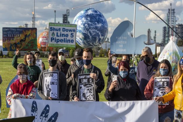 The Bad River Band is suing to protect its wild rice from an oil pipeline