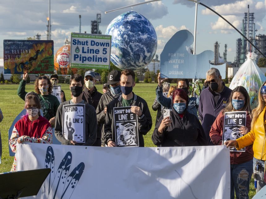 The Bad River Band is suing to protect its wild rice from an oil pipeline