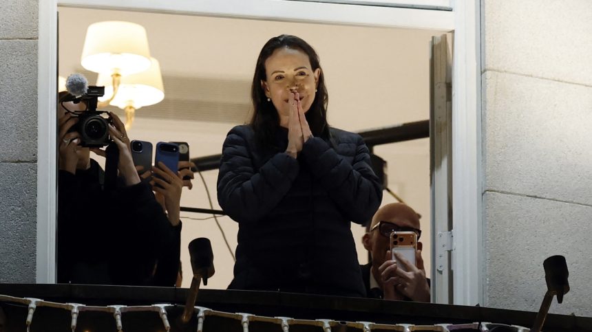 The daring operation that whisked Machado out of Venezuela : NPR