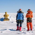 The duo kite-skiing 4000 kilometres across Antarctica for science