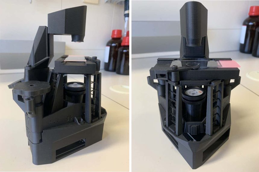 The world’s first fully 3D-printed microscope blew up in 2025