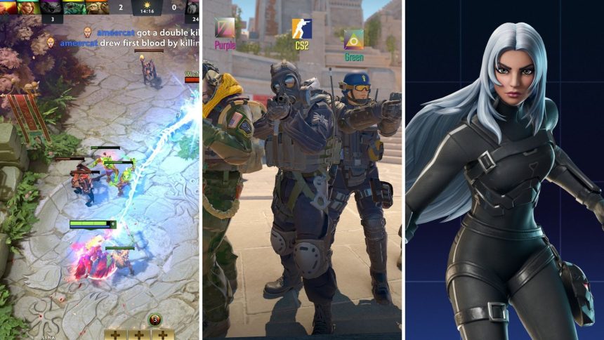 Top 5 esports games in 2025 by prize pool