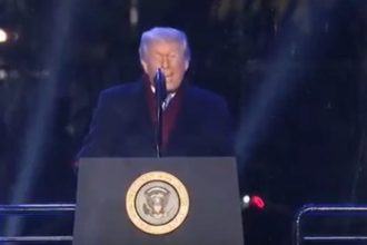 Trump Can’t Even Light A Christmas Tree Without Having A Meltdown
