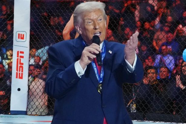 Trump Erecting UFC Arena on White House Lawn for ’80th Birthday Party’