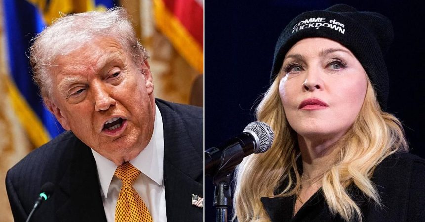 Trump ‘Plotting Revenge on Madonna’ After World AIDS Day Drama