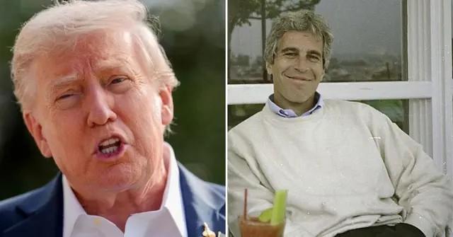Trump Poses With String Bikini-Clad Women In New Epstein Files Release