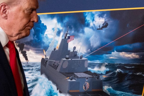 Trump announces plans for a new Navy warship and ‘Golden Fleet’ : NPR