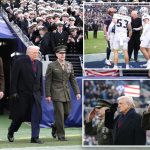 Trump attends annual Army-Navy game after condemning attack that killed 3 Americans in Syria