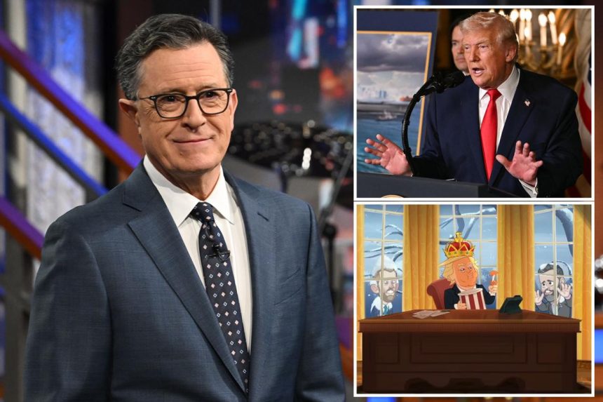 Trump calls Stephen Colbert ‘dead man walking,’ urges CBS to put late night host ‘to sleep’