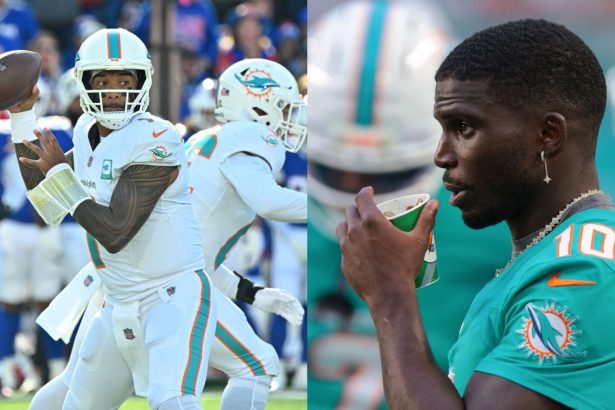 Tyreek Hill shares cryptic meme as Tua Tagovailoa gets benched after Dolphins’ loss to Steelers