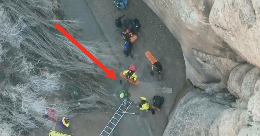 Video Shows Hiker Rescued After Being Trapped In Quicksand — Yes, Quicksand! — For Hours