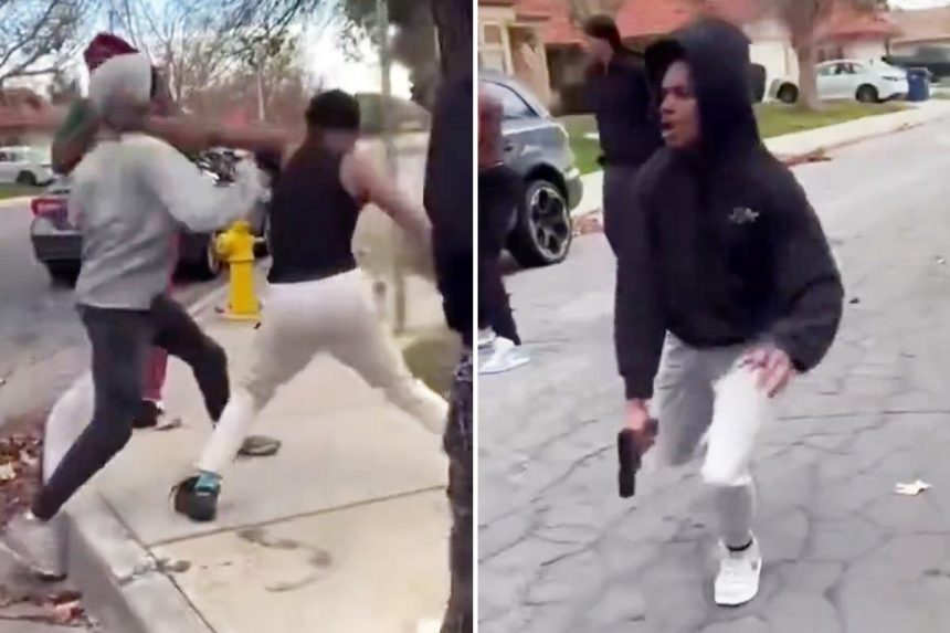 Video shows wild Lancaster brawl before California teen shot dead