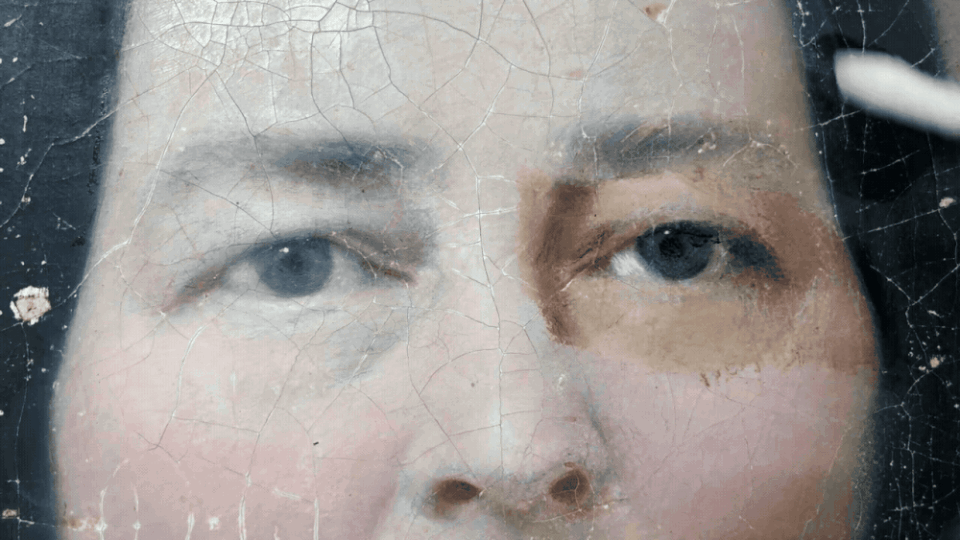 Watch Julian Baumgartner’s Satisfying and Precise Process of Restoring a Historical Portrait — Colossal