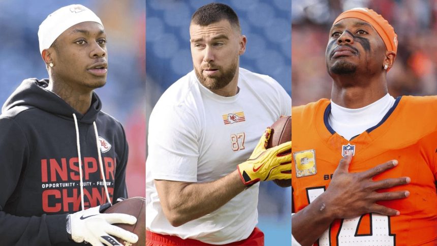 Week 17 Christmas TNF Chiefs vs. Broncos Start ‘Em Sit ‘Em Picks feat. Travis Kelce, Courtland Sutton, Xavier Worthy