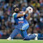 Well-set Rohit Sharma is distraught after miscuing slog sweep off Keshav Maharaj in IND vs SA 2025 3rd ODI [Watch]