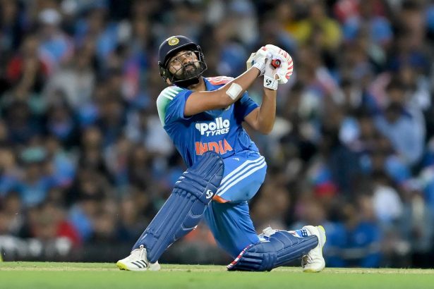 Well-set Rohit Sharma is distraught after miscuing slog sweep off Keshav Maharaj in IND vs SA 2025 3rd ODI [Watch]