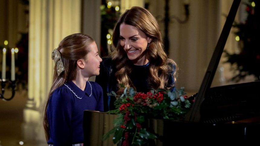 Princess Charlotte and Kate Middleton Perform an Adorable Mother-Daughter Piano Duet for ‘Together at Christmas’