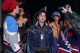 Zero Pucks Given: Hudson Williams on His Runway Debut at Dsquared2