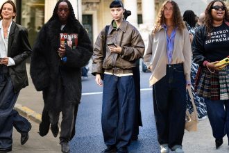 Baggy Jeans Are Still Trending—7 Ways to Style the Model Off-Duty Staple