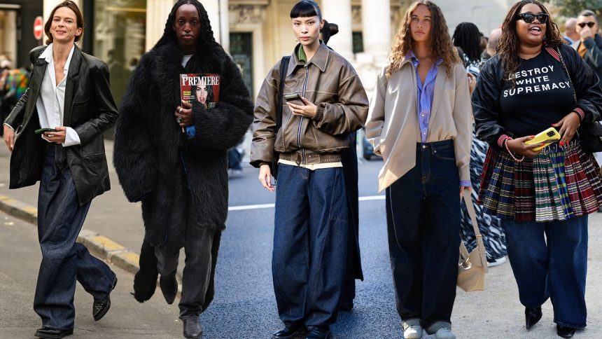 Baggy Jeans Are Still Trending—7 Ways to Style the Model Off-Duty Staple